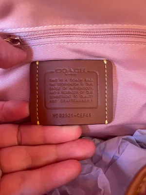 Coach Powder Pink Taylor Small Backpack In Signature Canvas With Charms NWT thumbnail 8