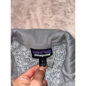Patagonia Women's Better Sweater Gray Heather 1/4 Zip Up‎ Size Small thumbnail 5