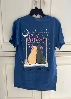 Simply Southern T-Shirt Navy Blue Small thumbnail 2