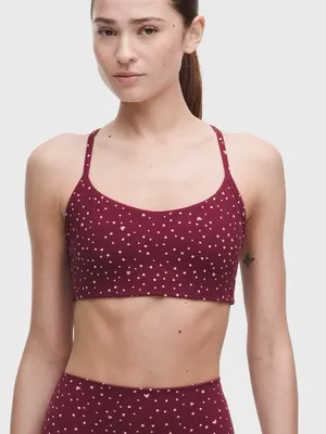 Lululemon Flow Y Heart Bra Light Support sold out color size 10 women's NWT thumbnail 1