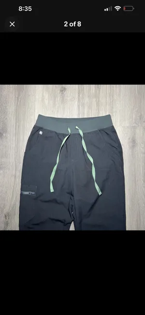 FIGS Zamora Scrub Pants Grey Jogger thumbnail 2