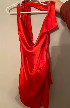 Hello Molly Red Mini Dress thumbnail 3
