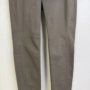 Brunello Cucinelli Slim Fit Pants Womens Size 6 Taupe Skinny Leggings Italy 29" thumbnail 3