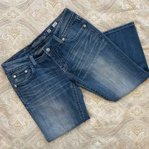 Miss Me Blue Capri Jeans with Embellished Pockets thumbnail 5