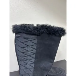 Merrell Tremblant Ezra‎ Tall Women 8.5 Black Waterproof Insulated Boots J95134 thumbnail 8
