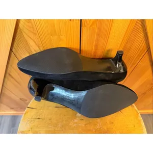 Trotters Kiera Pump Black Suede Size 11WW thumbnail 7
