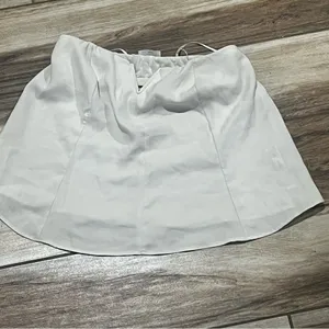 Intimately free people white strapless blouse Women M thumbnail 6