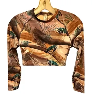 WET Turtle Print Long Sleeve Swim Shirt nwt thumbnail 1