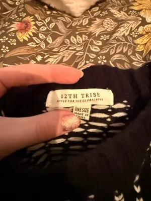 12th Tribe Tassel Sweater thumbnail 4