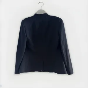 J CREW Going Out Blazer In Stretch Twill Black Size 4 thumbnail 7