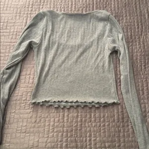 Ribbed Light Grey Long thumbnail 7