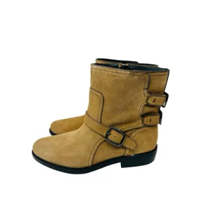 Franco Sarto L-Prina Taupe SU Suede Boot Women's Size 9M New With Box‎ thumbnail 4