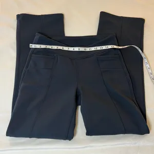Athleta Womens Medium Straight Leg Leggings Gray‎ Pockets RN# 54023 thumbnail 4