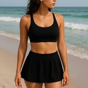 Nike Swim‎ Shorts Size 10 Versatile Black Shorts with Adjustable Waist thumbnail 2