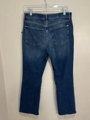 7 For All Mankind Straight Leg Jeans raw hem‎ thumbnail 4