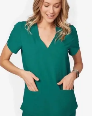 Figs‎ Casma Three Pocket Scrub Top small nurse workwear hospital thumbnail 1