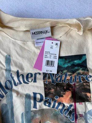 Modern Lux Mother Nature Paints the Desert Graphic Sweatshirt thumbnail 2