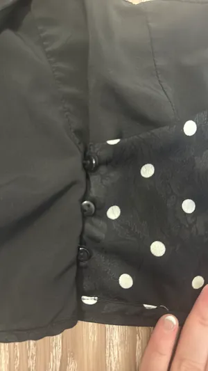 Sky to Moon Two-Piece Polka Dot Skirt Set thumbnail 5