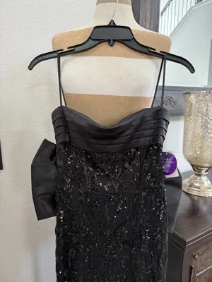Windsor Renee Sequin Bow Mermaid Formal Dress S NWT thumbnail 5