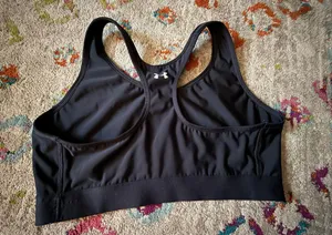 Under Armour Sports Bra Black thumbnail 1
