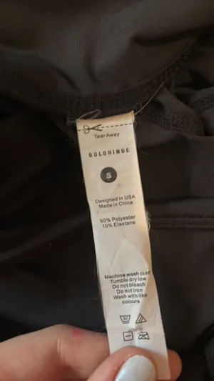 Gold Hinge Black Skirt thumbnail 3