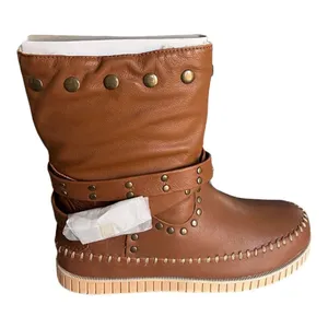 New in Box Womens Dingo Embellished Camel Boots Malibu Whiskey DI 158 - Sz 7 thumbnail 2