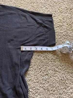 Lululemon Gray Lounge Top thumbnail 4