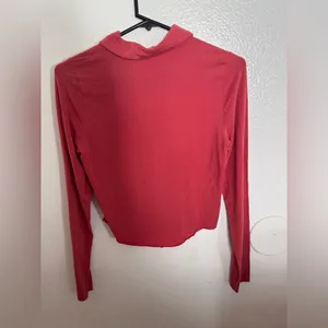 Wilfred Orange Button-Down Shirt thumbnail 2