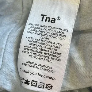 TNA Soft Blue Fleece Joggers thumbnail 6
