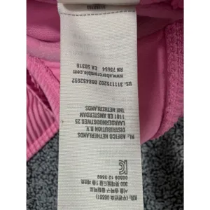 Hollister Bikini Set Womens M/S Pink Ribbed Underwire High Cut Swim 36B thumbnail 11