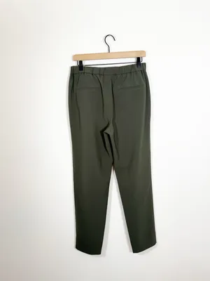 MM Lafleur Colby Travel Pant OrigamiTech Olive Green Trousers Size 4 thumbnail 6