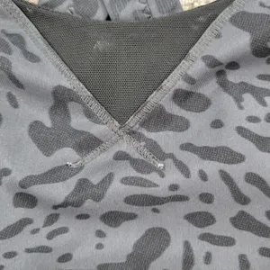 Lululemon In A Flash Bra II Womens 2 Deep Coal Animal Swirl Cheetah Crossback thumbnail 9