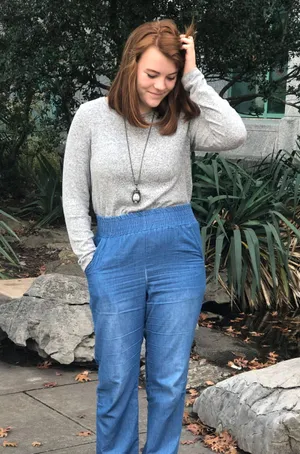 Old Navy Grey Long Sleeve Shirt thumbnail 1