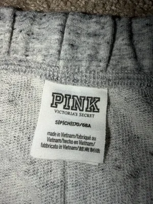 PINK Victoria's Secret Sweatpants Grey Small thumbnail 3