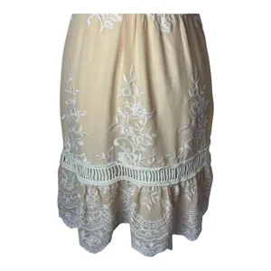 Saylor Dress Women XS Cream Ivory Floral Lace Embroidered Alexa‎ Mini Cocktail thumbnail 8