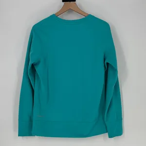 Nike large Teal Crew Sweatshirt thumb holes thumbnail 5