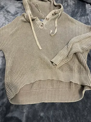 Natural Reflections Knit Hooded Sweater thumbnail 6