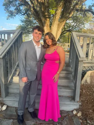 Prom Dress Dillard's Pink thumbnail 2