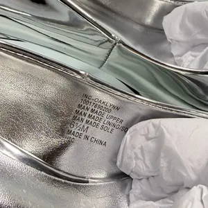 INC‎ International Concepts Size-6.5 M Womens Metallic Silver Heels thumbnail 6