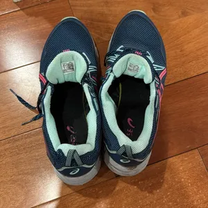Asics Womens Gel Venture Blue Pink‎ Running Shoes Sneakers Size 10 thumbnail 9