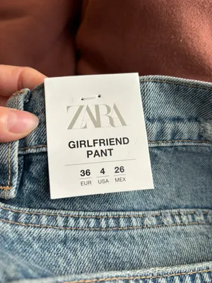 ZARA NWT‼️ | MID-RISE TRF GIRLFRIEND JEANS Size 36/4 thumbnail 10