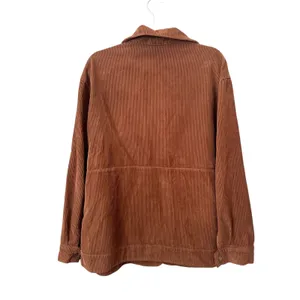 LACAUSA‎ Corduroy Buttoned Oversized Shacket Brown Small thumbnail 3