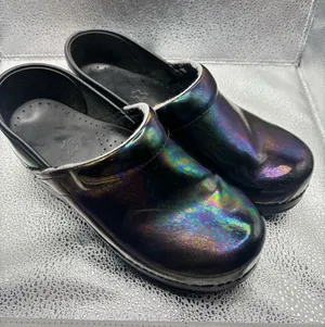 Dansko Professional Slip-On Clogs Size 37 US 6.5-7 Iridescent Nurse Shoes thumbnail 1