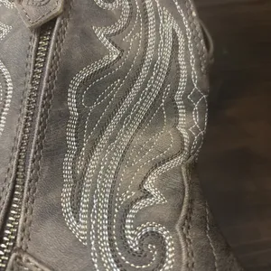 DURANGO CRUSH FASHION BOOTIES Round Toe Cowgirl Distressed Sz 8.5 Equestrian thumbnail 16