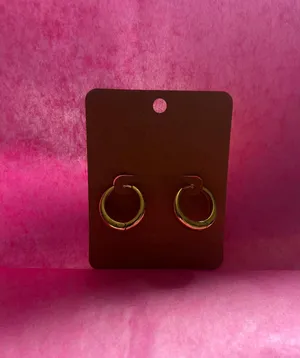 golden hoops Gold thumbnail 2