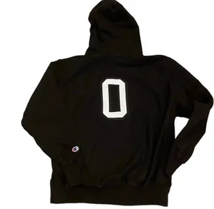 Champion Black White Sweatshirt Original L Athletic Hoodie Retro thumbnail 4