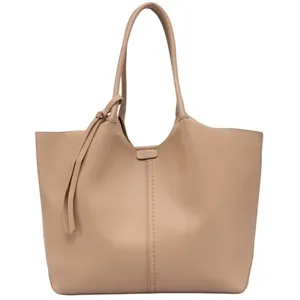 NWT ~ Newbella Large Pebbled Vegan Leather Finish Shelly Tote & Matching Pouch thumbnail 1