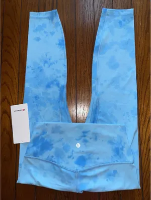 Lululemon Align No Line High Rise 25” Smoothie Wash Blueberry Size 8 NWT thumbnail 1