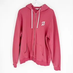 Peloton Full Zip Unisex Hoodie‎ Size XL Athleisure Sweatshirt thumbnail 2