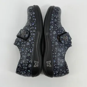 Alegria Floral Leather Comfort Shoes Hook Loop Strap Womens EU 41‎ thumbnail 5